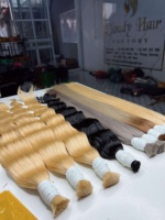 Pour tous vos besoins capillaires, styles personnalisés, contactez-moi. Cheveux humains 100% naturels, style lisse, couleurs personnalisées disponibles, cheveux du Vietnam, non-Remy, 8-30