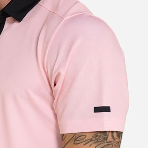 Camiseta personalizada de piqué de poliéster 100% para Golf para Polo para hombre, MOQ bajo, gran oferta, secado rápido, transpirable, respetuoso con el medio ambiente, diseño frontal - Product Image 4
