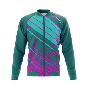 Veste de sport à fermeture éclair intégrale durable, vêtements d'équipe |   Chaud, respirant, séchage rapide |   Tailles Homme Femme Jeunesse |   Veste d'entraînement - Product Image 4