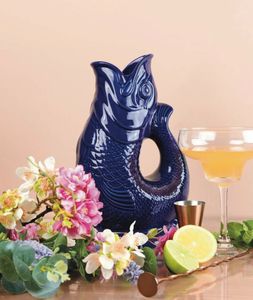 Texture en résine de cruche d'eau en résine de polyester de conception classique avec motif de tourbillon d'abricot Aqua pour les cadeaux de Noël de cuisine - Product Image 2