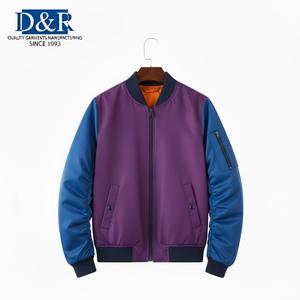 Chaqueta Bomber Impermeable con Cierre y Cuello Alto de Nailon/Cachemira para Mujer, Éxito de Ventas en Malasia, Ideal para los Días Fríos de Otoño - Product Image 2