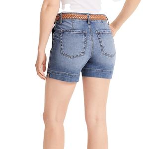 กางเกงยีนส์ขาสั้นลำลองคุณภาพสูงสำหรับผู้ชายและผู้หญิง ระบายอากาศได้ดี แห้งเร็ว สไตล์ไฮสตรีท - Product Image 6