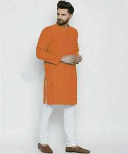 À la mode impression traditionnelle Kurta pyjama ensemble rayonne coton beau fil travail printemps prix de gros Surat Textile vêtement - Product Image 2