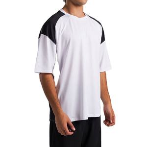 Camiseta de Hombre de Corte Regular con Hombros Caídos, Nueva Colección, Personalizable, para Entrenamiento, Tallas Grandes, Lisa, Transpirable, 100% Algodón - Product Image 6