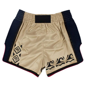 Pantalones cortos Muay Thai con impresión por sublimación, pantalones cortos de lucha con logotipo personalizado, pantalones cortos Muay Thai Kick Boxing de alta calidad para hombre - Product Image 3