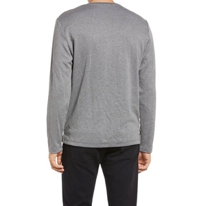 Venta caliente Diseño personalizado Logo Hombres Camisetas de rendimiento de manga larga de alta calidad de secado rápido Entrenamiento Gimnasio Camisetas para atletas - Product Image 3