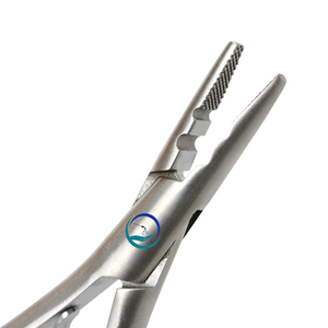 Pince d'extension de cheveux avec 2 trous et poignée à ressort à double lame Pince d'élimination des perles de cheveux en acier inoxydable de qualité supérieure - Product Image 5