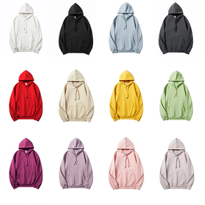 Sweat à capuche surdimensionné délavé à l'acide 100% coton pour hommes en relief imprimé bouffant polaire légère avec conception d'épaule tombante - Product Image 1