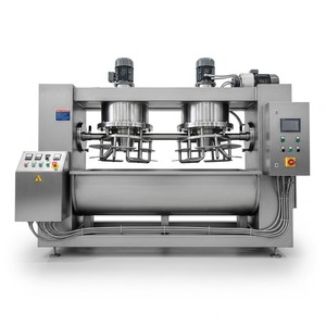 Mélangeur à palettes à double arbre horizontal, machine à mélanger les poudres, moteur électrique en acier inoxydable, puissance 22 kW, durable, haute efficacité - Product Image 3