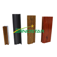 Enduit de poudre, panneau en aluminium à Grain de bois de différentes couleurs, tailles sur demande, facile à construire, marque nationale VietNam