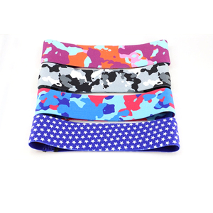 Entrenamiento de botín efectivo para mujer, Círculo de cadera, bandas de resistencia para Fitness, bandas de ejercicio tipo bucle - Product Image 3