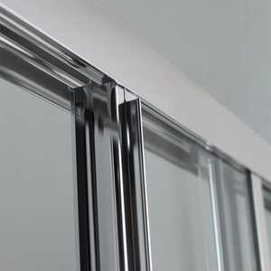 Nicchia Doccia Koricini 90 cm con Tre Ante Trasparenti, Design Italiano, Arredo Bagno - Product Image 6