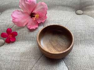 Bols en bois faits à la main Décoration de cuisine rustique - Product Image 6