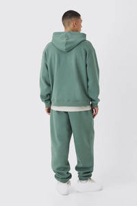 Baggy de jogging Streetwear 100% coton pour femmes pantalon de survêtement à jambes larges avec logo personnalisé pantalon respirant et lourd pour homme - Product Image 2