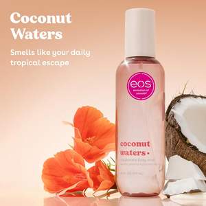 eos Cashmere Body Mist Coconut Waters Body Spray Hair Mist Hidratante con Ácido Hialurónico y Glicerina Vegano 6 fl oz - Product Image 3