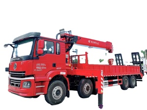 SHAC-MAN M3000 8x4 Camión Diésel de 350HP con Plataforma Telescópica de 16 Toneladas, Transmisión Manual, Euro 5, Escalera Trasera - Product Image 3
