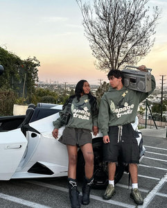 Sudaderas con capucha gruesas de peso pesado con estampado en 3D de logotipo personalizado Sudadera con capucha de gran tamaño para hombre en blanco de algodón de poliéster en tela de algodón - Product Image 4