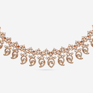 Zircon Bridal Necklace Elegant <b>Wedding</b> <b>Accessory</b> - Product Image 5