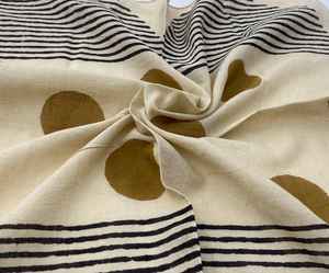 Natural Dye Floral Hand Block Printed Cotton Bandana <b>Scarf</b> - Product Image 6