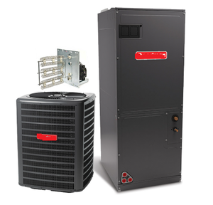 MEJOR OFERTA para Aire Acondicionado Goodmans NUEVO de 2.5 Toneladas, 13.4 SEER2, Refrigerante R32, Alimentación Eléctrica, Clase de Eficiencia Energética, Uso en Hoteles - Product Image 1