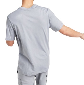 Ensembles de t-shirts et shorts à manches courtes en coton respirant très vendus ensemble de shorts d'été pour hommes avec logo personnalisé - Product Image 2