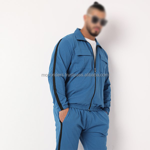 Ensemble de survêtement unisexe personnalisé avec logo, en polyester/coton, style streetwear, pour l'hiver, taille XL, respirant et à séchage rapide – Vente chaude - Product Image 5