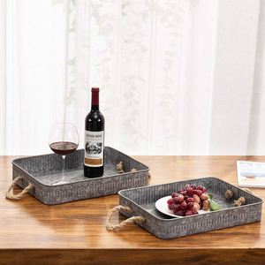 Bandejas de servicio de acero galvanizado para restaurantes, cocinas ocupadas, cafeterías, comedor informal rápido, mayorista, exportador a granel - Product Image 3