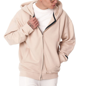Sweat à capuche court pour hommes imprimé bouffant personnalisé 80% coton 20% polyester 400gsm French Terry Street Wear pour l'hiver - Product Image 6