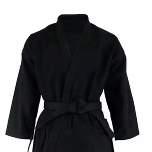 Kimono de Jiu Jitsu 100% Algodón, Uniformes KATA Aprobados por la WKF con Bordado de Logotipo Personalizado - Product Image 2