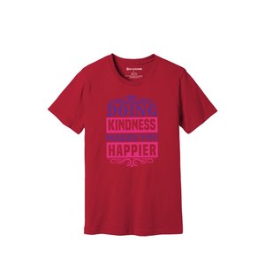 Camiseta de algodón 100% con temas de bondad, estampado de estilo informal, 12 opciones de color, 160-180, colocación de diseño personalizable GSM pesado - Product Image 6