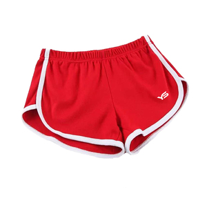 Pantalones cortos deportivos para mujer con logotipo y diseño personalizados de alta calidad, pantalones cortos multicolores para hacer ejercicio en el gimnasio con material de tela - Product Image 5