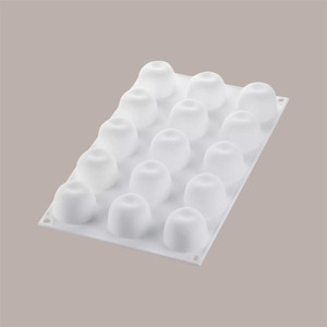 Moldes de Silicona 3D para Postres, Formas Realistas de Frutas: Manzana, Cereza, Melocotón, 39 mm de Diámetro, 30 mm de Altura - Product Image 3