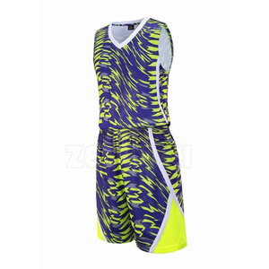 Uniforme de basket-ball dernière conception uniforme de basket-ball pour hommes uniforme de basket-ball de qualité supérieure - Product Image 3