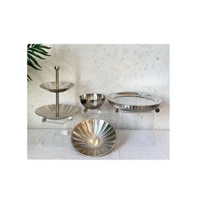 Plato de Chaffing Vintage, plato redondo para servir comida, servidor de comida de mesa, plato de Chaffing para boda, fiesta de cumpleaños, plato para servir comida - Product Image 6