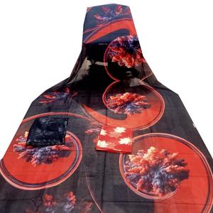 ชุดดิรักโซมาลีสำหรับผู้หญิง ผ้าฝ้ายหรูหรา เป็นมิตรกับสิ่งแวดล้อม แขนยาว ชุดประจำชาติ - Product Image 2