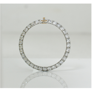 Bisel de Reloj Personalizado con Diamantes VVS de 36 mm, Accesorios para Relojes, Bisel para Hombre - Product Image 1