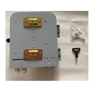 Terminal de réseau FTTX 16 + 24 ports monté sur poteau extérieur Boîte de terminaison optique 16 + 16 ports Produit de télécommunication