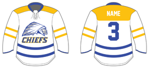 Maillot de hockey sur glace personnalisé imprimé numériquement, maille respirante, vêtements d'équipe pour adultes, haute qualité, 100% polyester, séchage rapide, antibactérien - Product Image 6