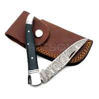 Couteau de chasse pliant en acier inoxydable de haute qualité belle poignée en os meilleure conception cuisine usage extérieur couteau pliant