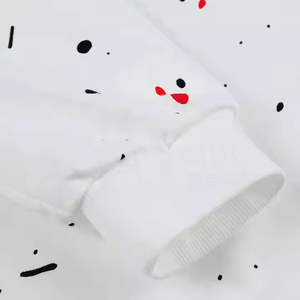 Sweats surdimensionnés à la mode pour hommes pull décontracté à capuche Baggy Streetwear coton col rond en gros - Product Image 6