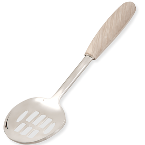 ช้อนสแตนเลสด้ามจับทำจากเรซินหินอ่อนสีครีมเครื่องใช้บนโต๊ะอาหารแบบบุฟเฟ่ต์สุดหรูมาใหม่ขายดี - Product Image 6