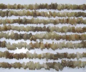 Natural Multi Moonstone Irregular Chip Grava sin cortar Nugget 4mm a 8mm Multi Color Fabricación de joyas Cuentas Strand 34 pulgadas de largo - Product Image 4