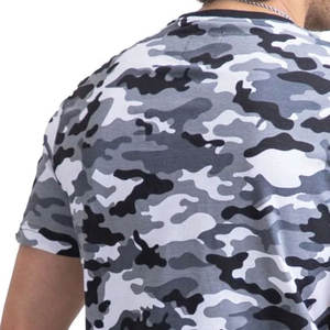 Venta al por mayor personalizado su logotipo de la marca 100% algodón camiseta en blanco hombres camiseta lisa Casual hombres camisetas - Product Image 5