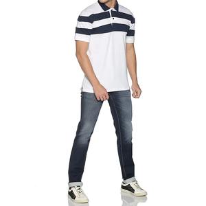 100% polos personnalisés pour hommes en coton biologique avec logo brodé T-shirt d'été en piqué doux de haute qualité respirant tenue décontracté - Product Image 6