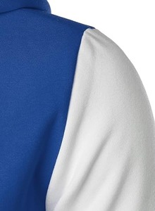 HOOD CREW Veste de sport décontractée pour hommes Varsity Hooded Letterman Brodé Design Tie Dye Pocket Pull Style Winter - Product Image 3