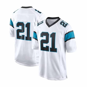 Última llegada Venta caliente Nuevo estilo con mangas cortas transpirables Camiseta de fútbol americano de alta calidad - Product Image 4