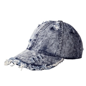Venta al por mayor gorras de béisbol lavadas desgastadas impermeables Unisex alta calidad deportes moda sombrero playa uso al aire libre 3D bordado - Product Image 3