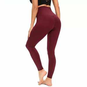 Leggings de yoga pour femmes à taille élastique, respirants, anti-humidité, extensibles dans quatre sens, pour l'entraînement physique - Product Image 4