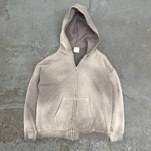เสื้อฮู้ดขนแกะเปิดไหล่พิมพ์ลายสตรีทแวร์ - Product Image 5