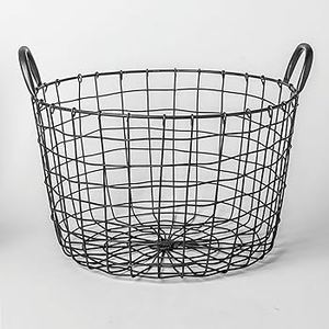 Cesta de lavandería rodante de metal de alta demanda con caja de ruedas cesta de almacenamiento de tela organizador de ropa al por mayor a bajo costo - Product Image 3